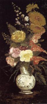 Vincent Van Gogh : Vase with Asters and Other Flowers